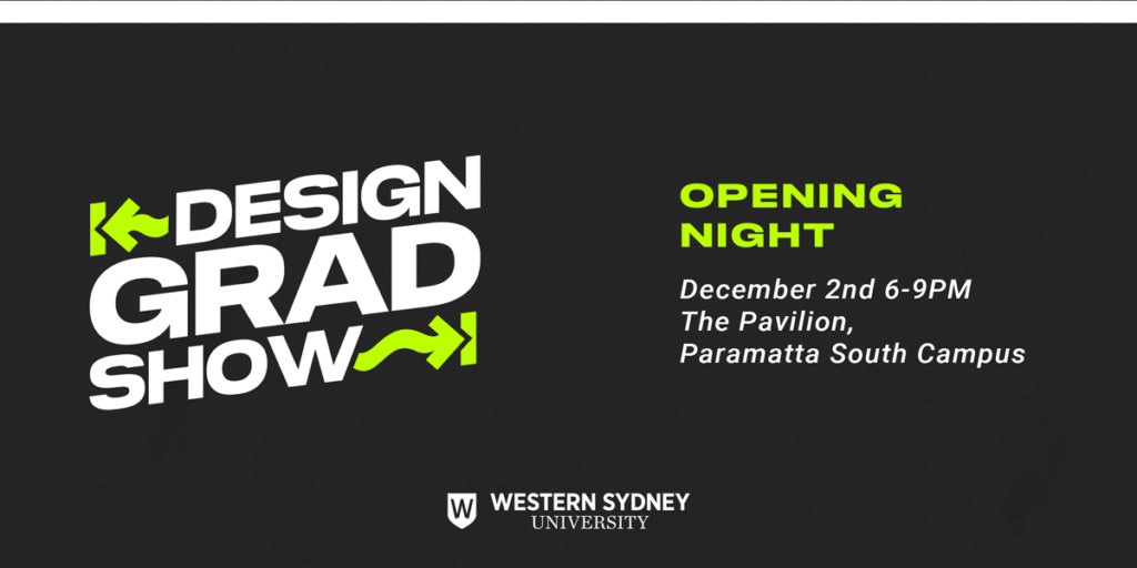 Design Grad Show Email Invitation